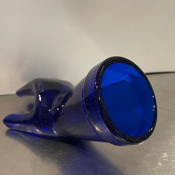 Cobalt blue glass hand ring tree - Picture 8 of 9